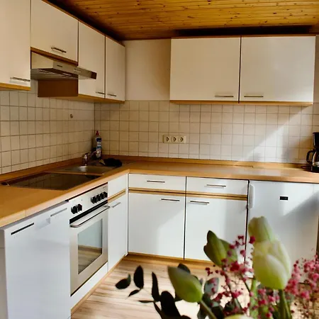 Apartmán Gaestehaus Am Burgberg Lichtenberg (Bavaria)