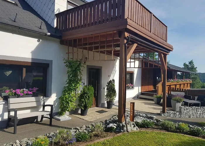 Apartament Gaestehaus Am Burgberg Lichtenberg (Bavaria)